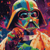 Colorful Star Wars Movie Diamond Painting