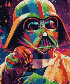 Colorful Star Wars Movie Diamond Painting