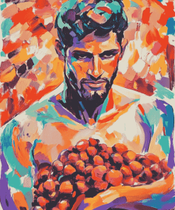 Colorful Vladimir Dimitrov Man Diamond Painting