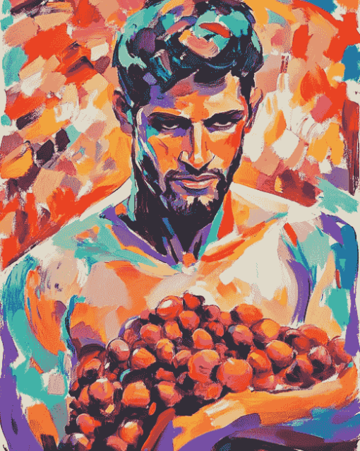 Colorful Vladimir Dimitrov Man Diamond Painting