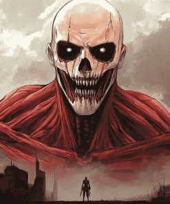 Colossal Titan Anime Diamond Painting