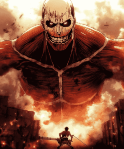 Colossal Titan Anime Diamond Painting