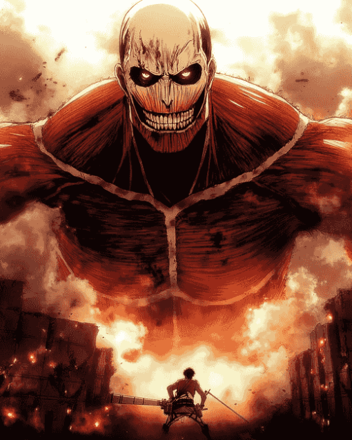 Colossal Titan Anime Diamond Painting