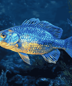 Common Dentex Fish Diamond Painting