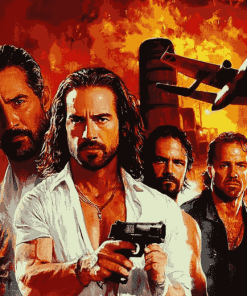 Con Air Film Stars Diamond Painting