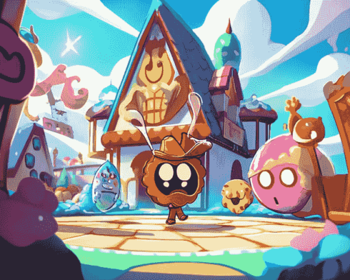 Cookie Run Kingdom Video Game Diamond Painting