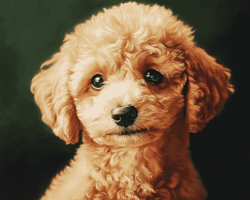 Corgi Poodle Puppy Diamond Painting