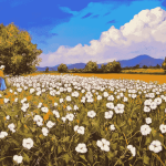Cotton Landscapes Diamond Painting