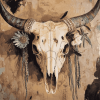 Cow Skull Diamond Painting