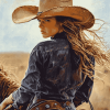 Cowgirl Westerns Diamond Painting