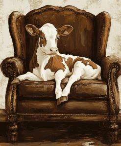 Cows Sofa Diamond Painting