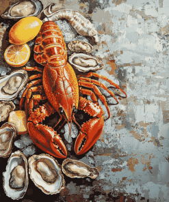 Crayfish Delight Diamond Painting