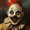 Creepy Clown Character Diamond Painting