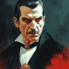 Creepy Dracula Movies Diamond Painting