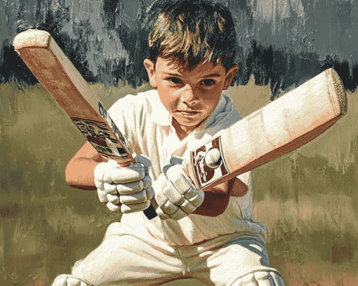 Cricket Star Boys Diamond Painting