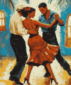 Cuban Salsa Romance Diamond Painting