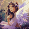 Cute Angel Fantasy Diamond Painting