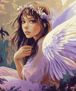 Cute Angel Fantasy Diamond Painting