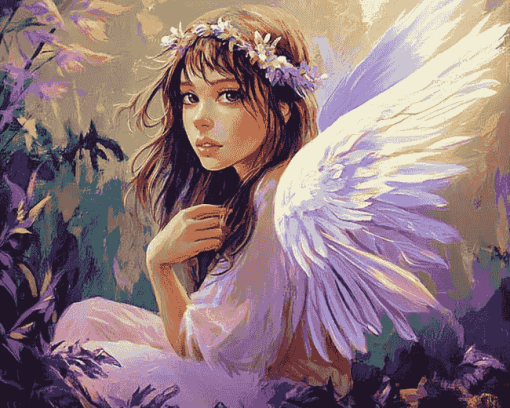 Cute Angel Fantasy Diamond Painting