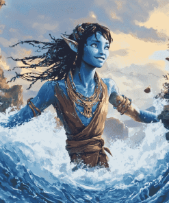 Cute Avatar Fantasy Movies Diamond Painting