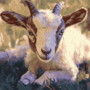 Cute Baby Goat Diamond Painting