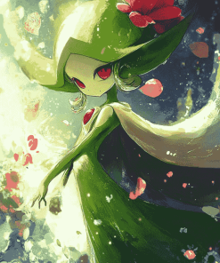 Cute Fantasy Gardevoir Diamond Painting