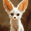 Cute Fennec Fox Diamond Painting