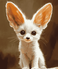 Cute Fennec Fox Diamond Painting