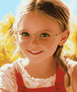 Cute Little Miss Sunshine Movie Diamond Painting