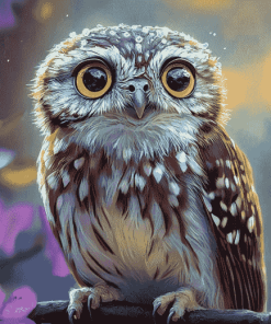 Cute Ninoxe Boobook Owl Diamond Painting