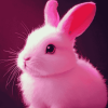 Cute Pink Bunny Rabbit Diamond Painting