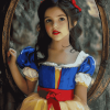 Cute Snow White Costume Diamond Painting