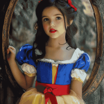 Cute Snow White Costume Diamond Painting