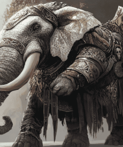 DND Loxodon Fantasy Diamond Painting