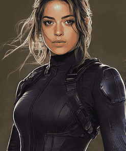 Daisy Johnson Movie Icon Diamond Painting