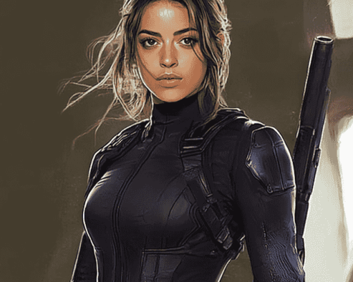 Daisy Johnson Movie Icon Diamond Painting