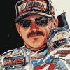 Dale Earnhardt Legendary Race Diamond Painting