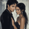 Damon Elena Celebrity Diamond Painting