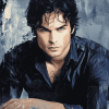 Damon Salvatore Celebrity Diamond Painting