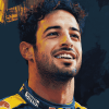 Daniel Ricciardo Racing Diamond Painting