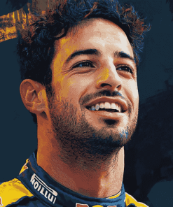 Daniel Ricciardo Racing Diamond Painting