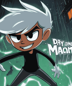 Danny Phantom Cartoon Diamond Painting