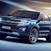 Dark Blue Ford Explorer Diamond Painting