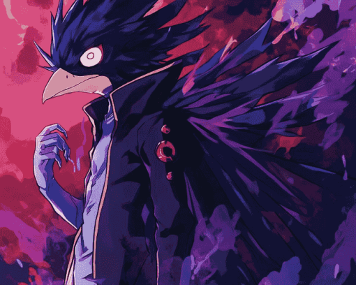 Dark Tokoyami Fumikage Diamond Painting