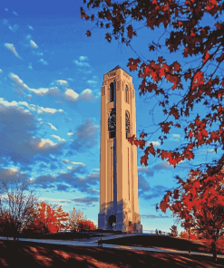 Dayton Carillon Park Tower Diamond Painting