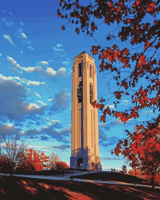 Dayton Carillon Park Tower Diamond Painting