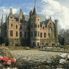 De Haar Castle Gardens Diamond Painting