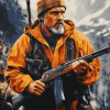 Deer Hunter Movie Scene Diamond Painting