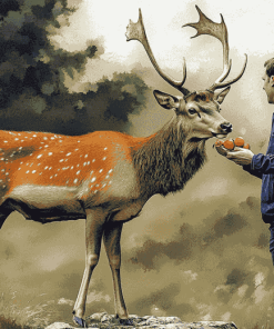 Deer and Elk Diamond Painting