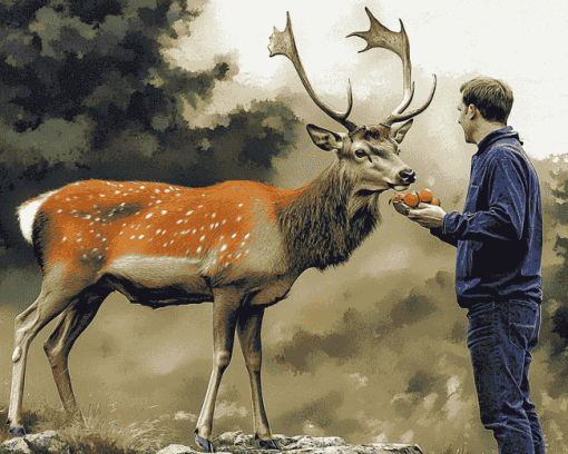 Deer and Elk Diamond Painting